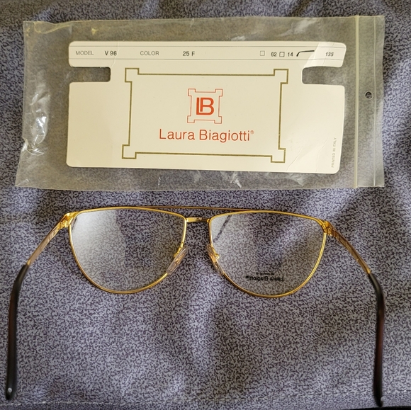 NWOT Laura Biagiotti Eyeglasses Model V96 - Picture 5 of 6